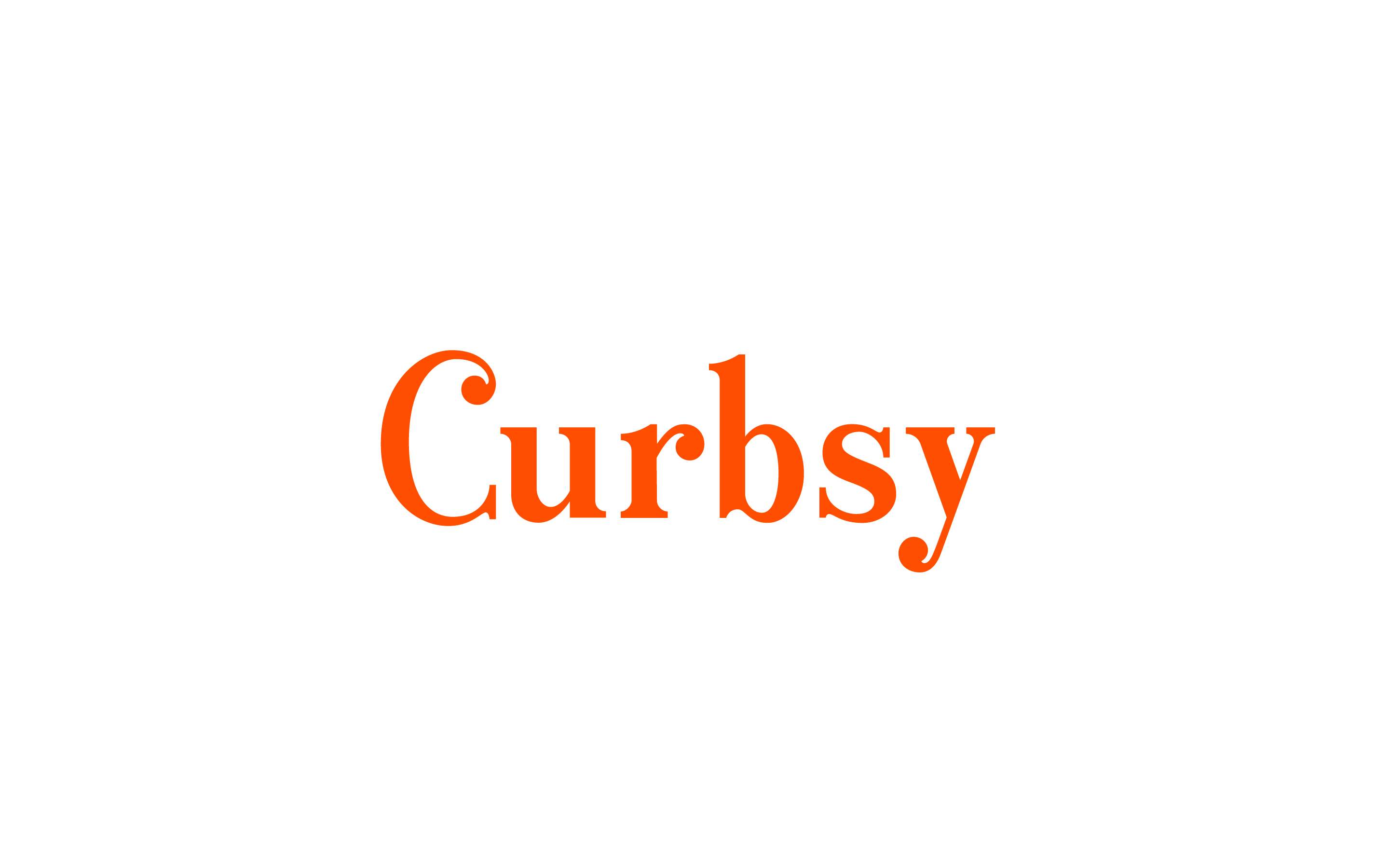 original orange Curbsy logo